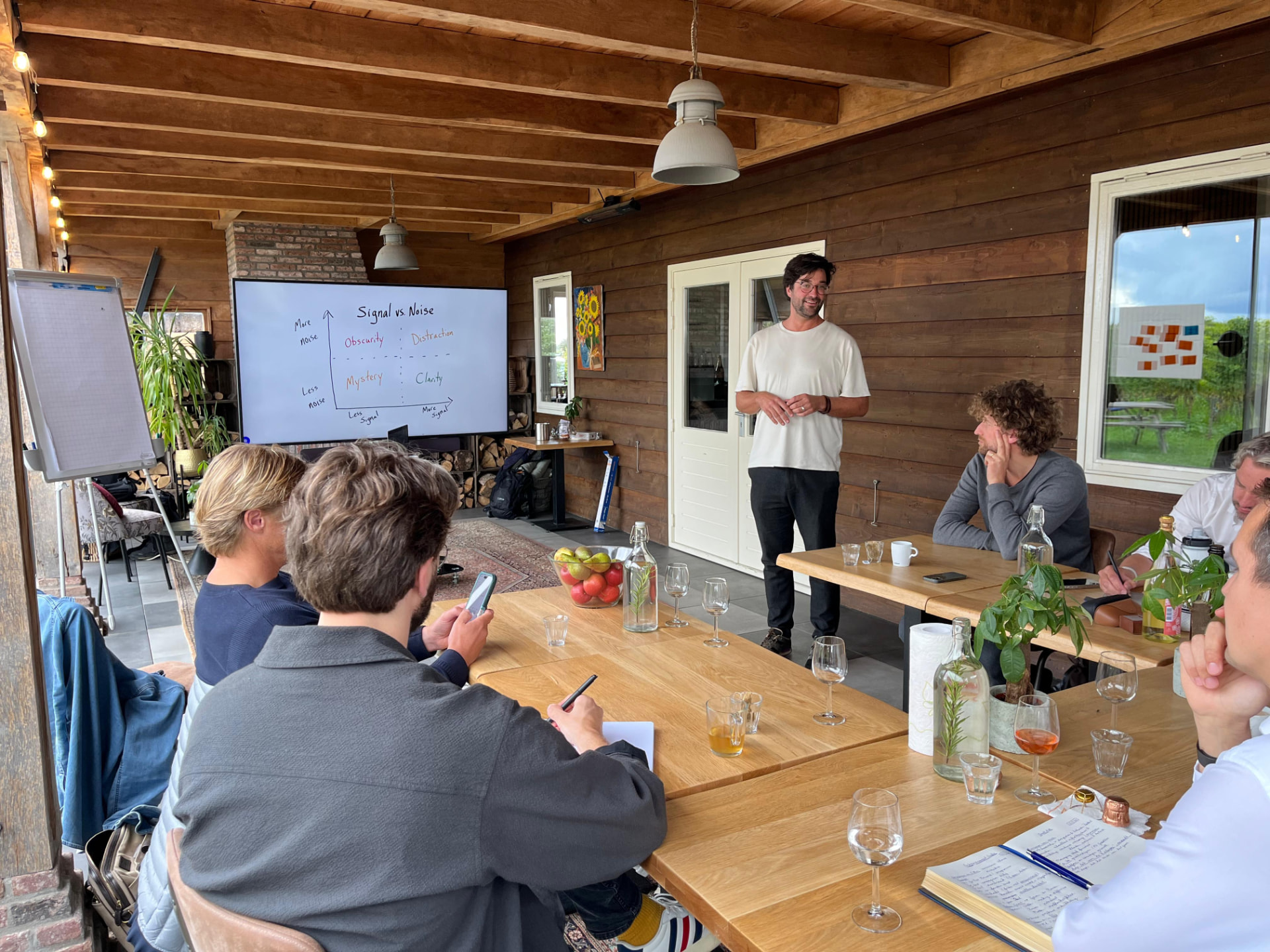 Founders in a small-group session at Resilient Founder Day